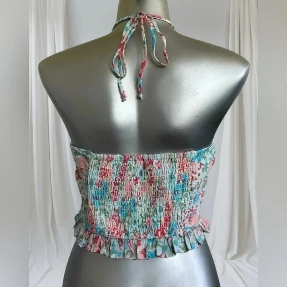 $10 Add-on | American Eagle Crop  Halter Top - Picture 4 of 16
